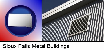 metal-clad building architectural details in Sioux Falls, SD